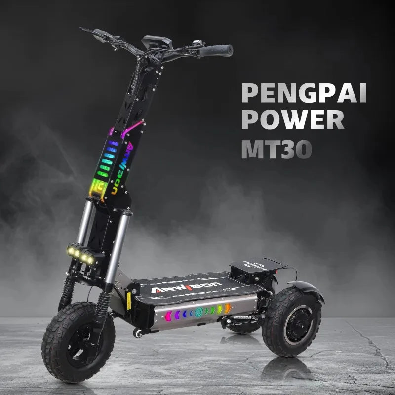 MT30 13-inch Off-road Three-wheel Electric Scooter 50-70 Km