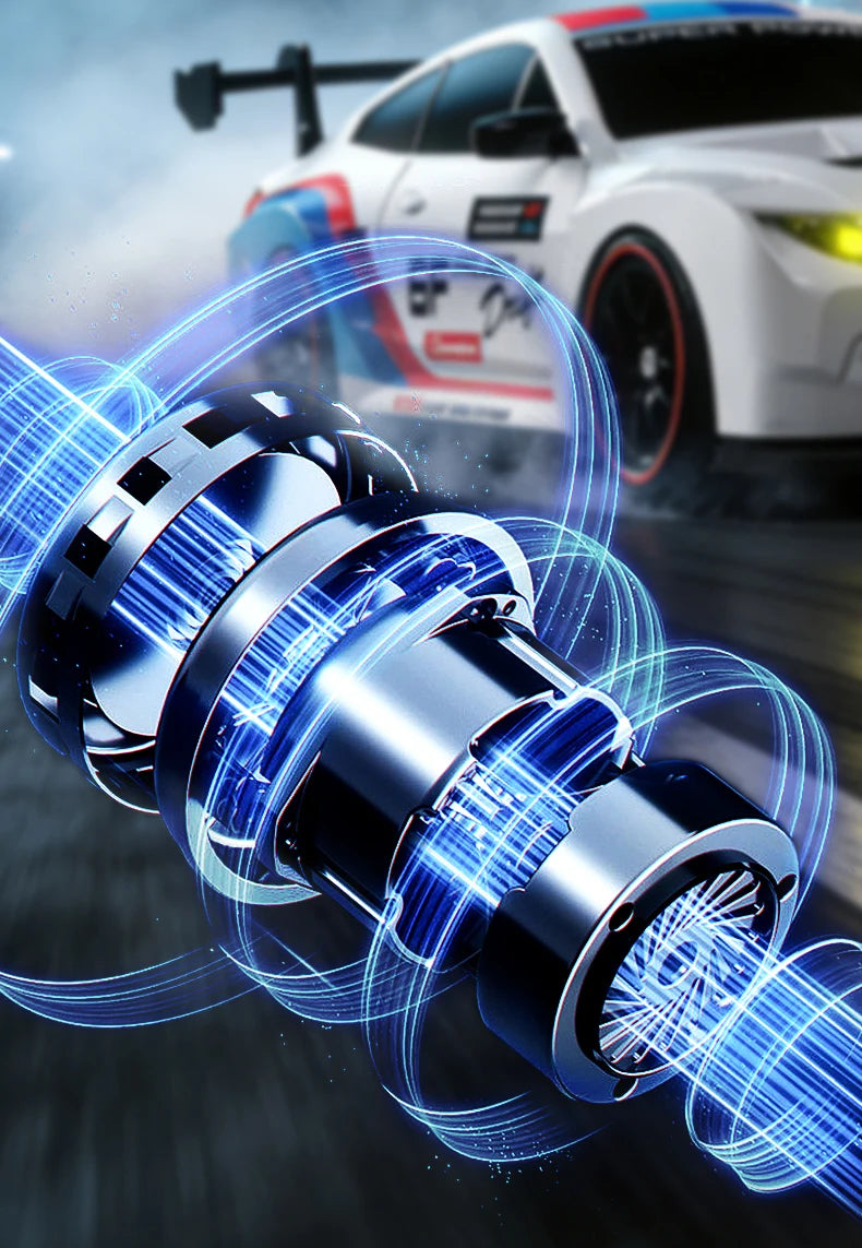4WD Remote Control Drift Car Full Size 1:24 Mini Remote Control Racing Car Model 2.4G Radio High Speed 4X4 RC Car Vehicle Toy