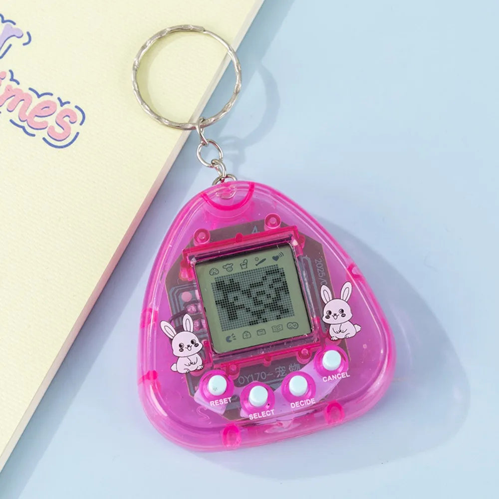 Multilingual Virtual Electronic Pet Tamagotchi Toy, Pixel Screen Digital Animal Game Machine, Kids Gift