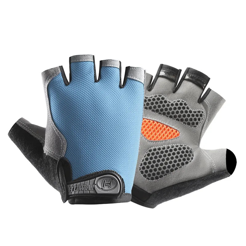 Guantes Ciclismo y Pesca Sin Dedos – Transpirables Antideslizantes Unisex