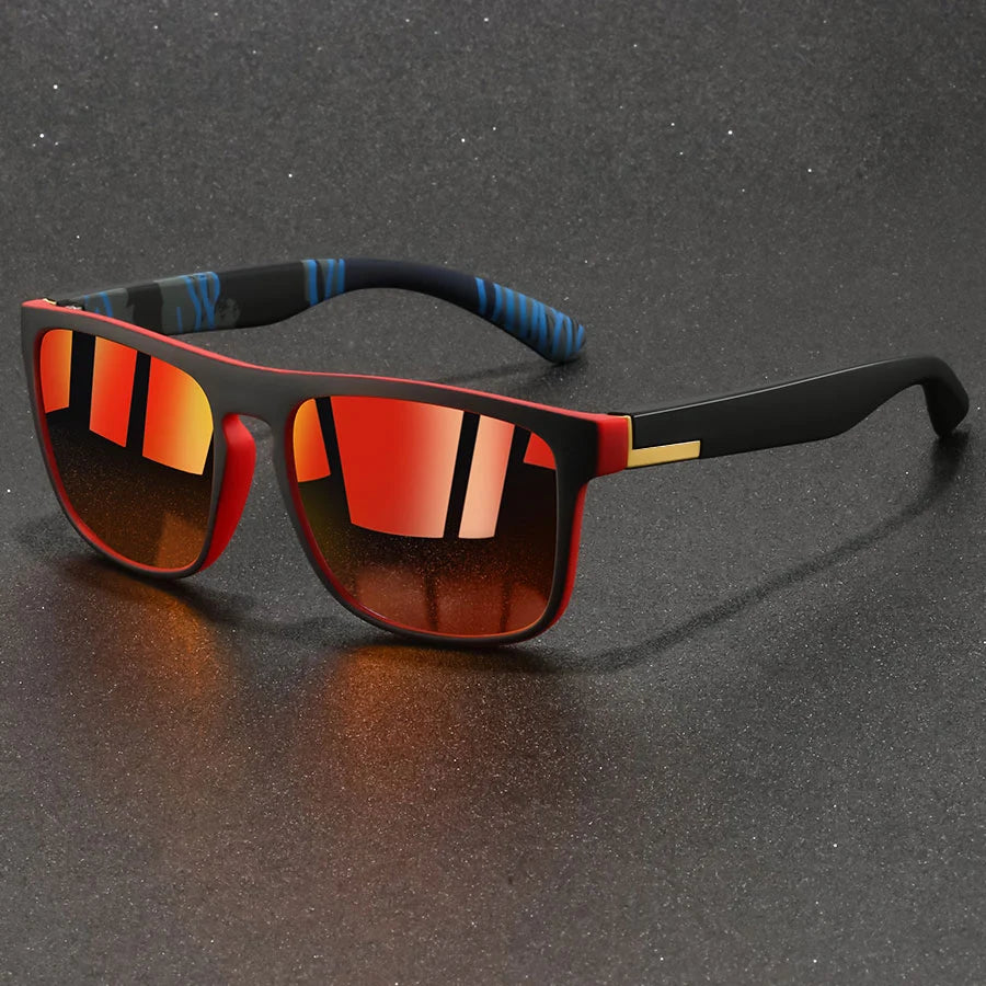 Lentes de Sol Vintage Cuadrados – Unisex Pesca Manejo Antirreflejo