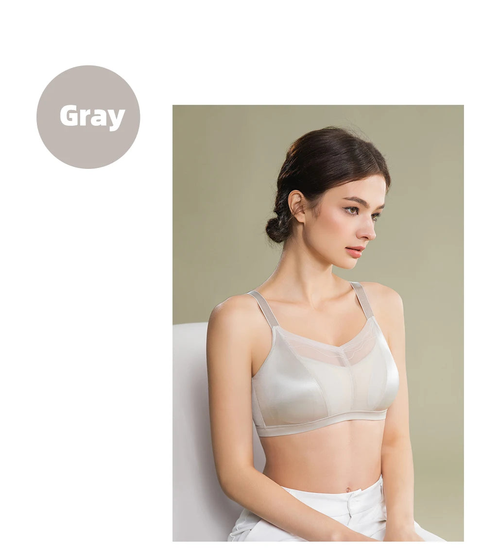 LERVANLA Mastectomy Silicone Boobs Form Underwear 2-In-1 Post-Surgery Bra With Fake Breast For Chest Prosthesis Enhancement