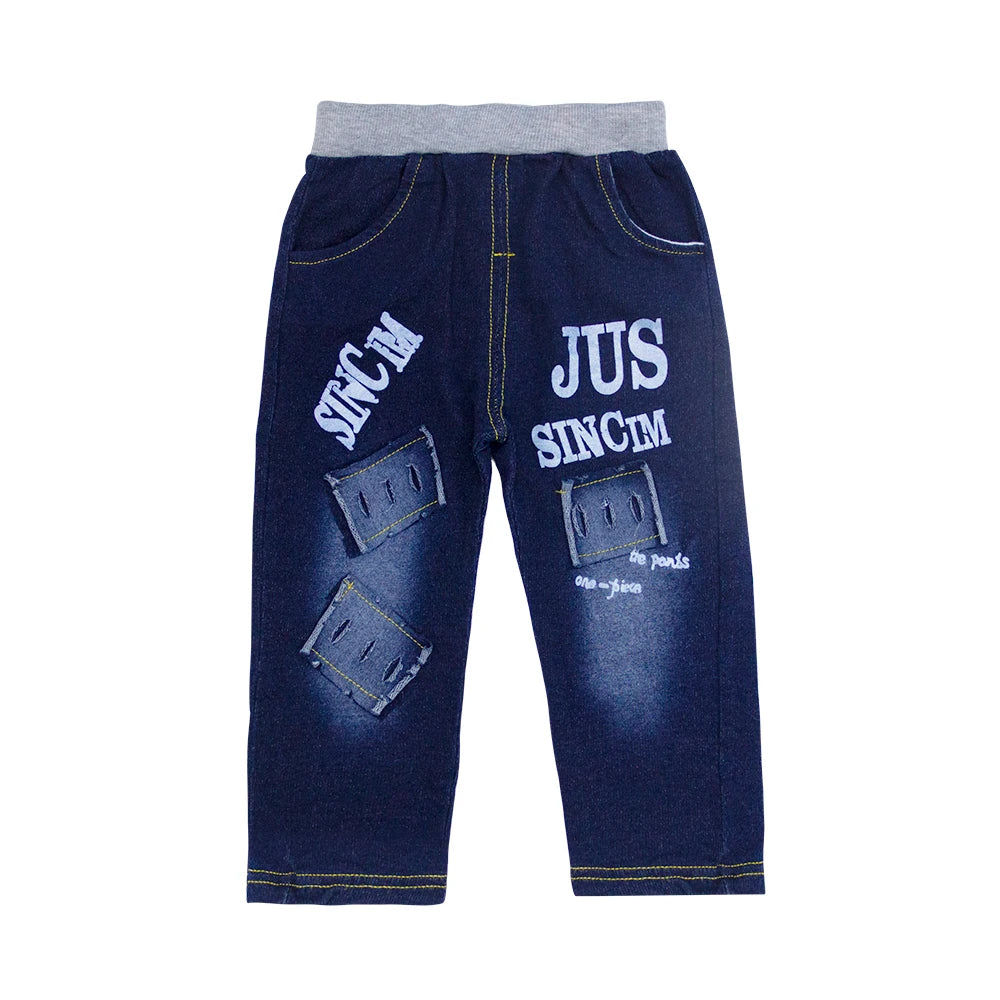 boys Spring fashion sets Children Boy 2PCS Clothing top and bottom Set Cotton Denim Coat +Solid Jeans Pants Baby Boys Outfits