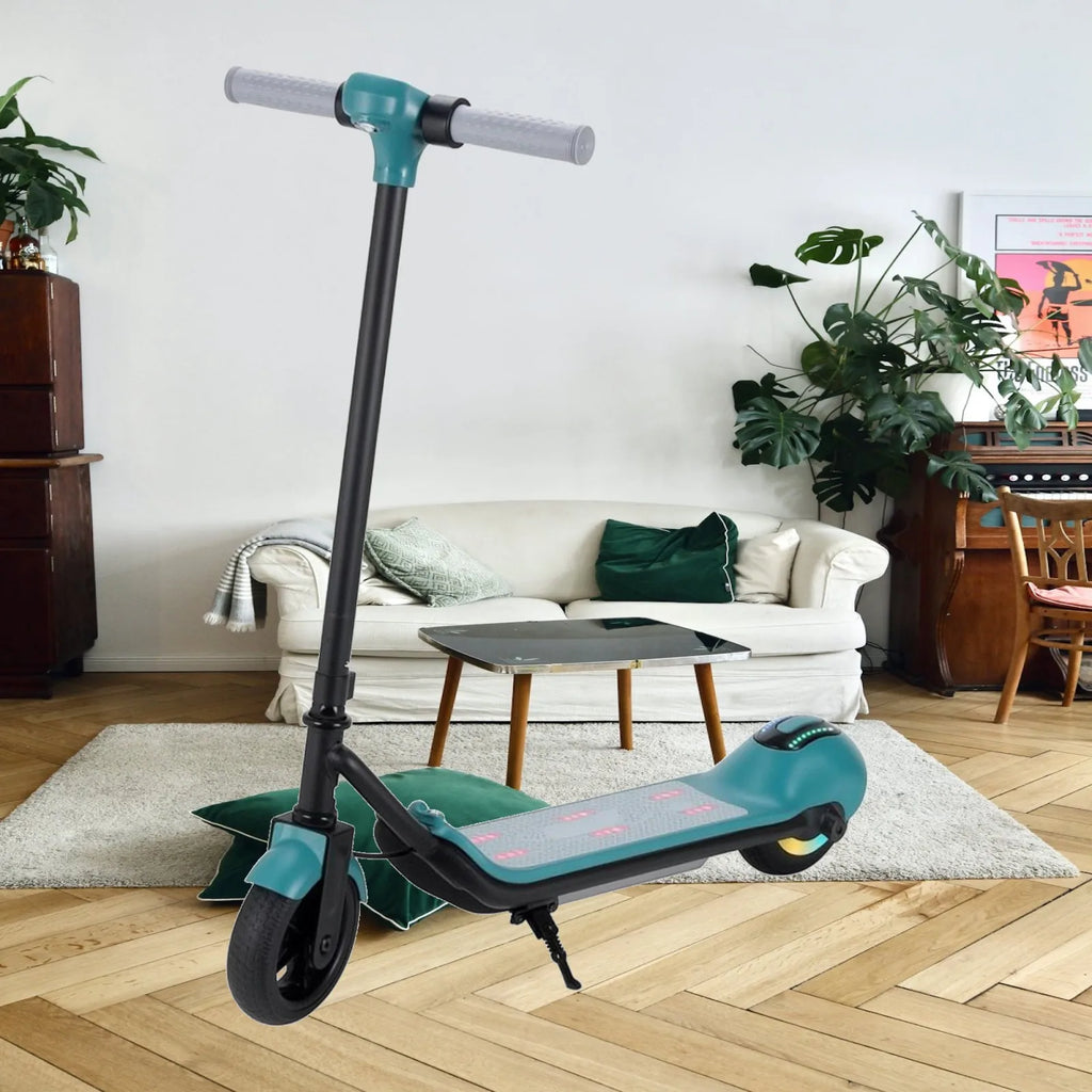 Kids Ride on Electric Scooter with Aluminum Frame and IPX5 Waterproof for Outdoor Play Time