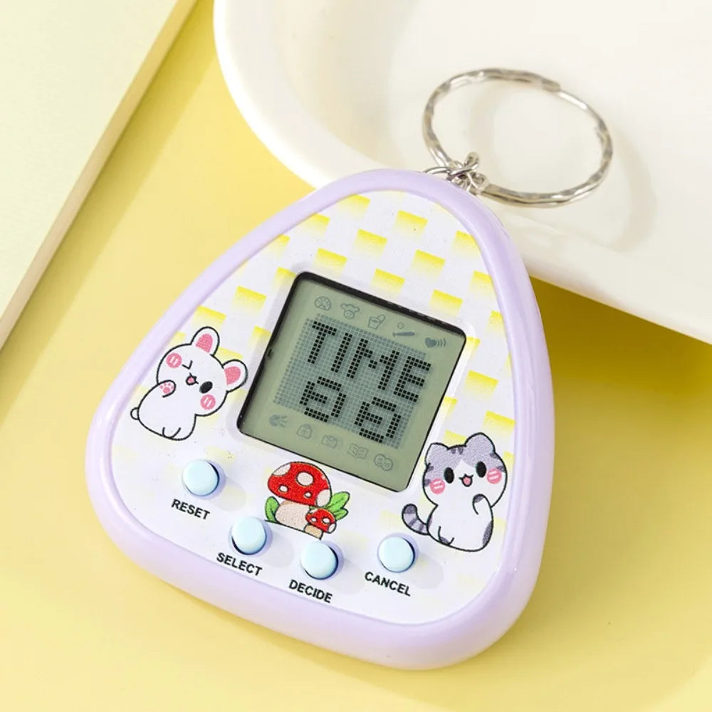 Multilingual Virtual Electronic Pet Tamagotchi Toy, Pixel Screen Digital Animal Game Machine, Kids Gift