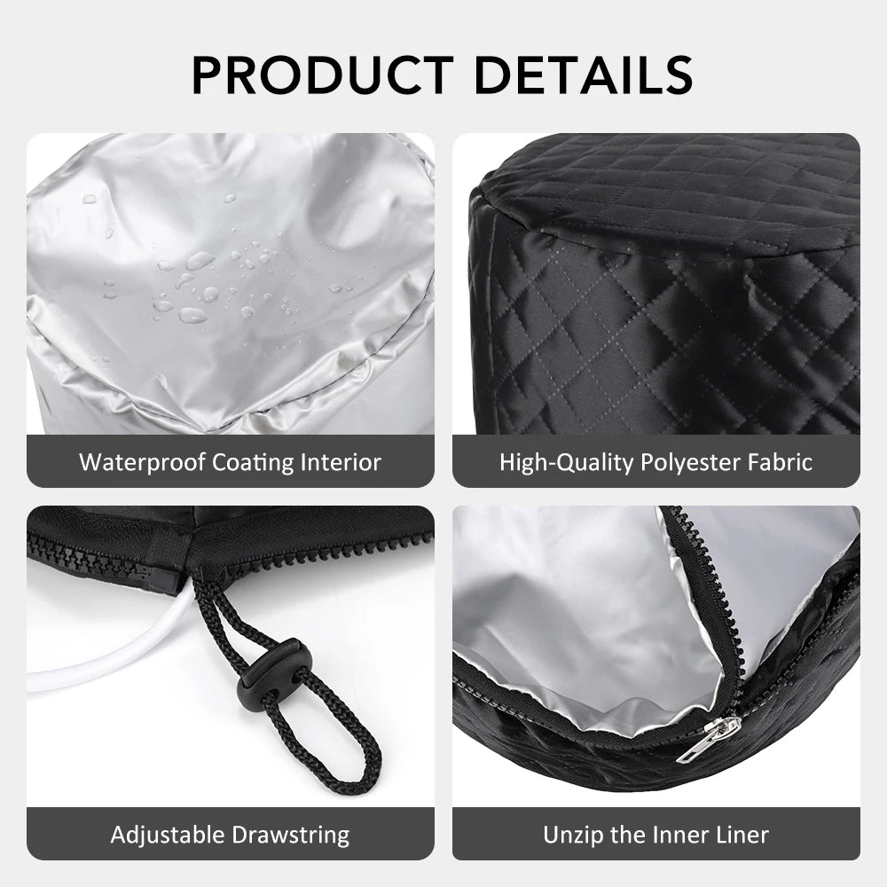 10 Levels Electric Hair Heating Cap Waterproof Hair Steamer Cap Thermal Treatment Hat SPA Nourishing Hair Styling Care