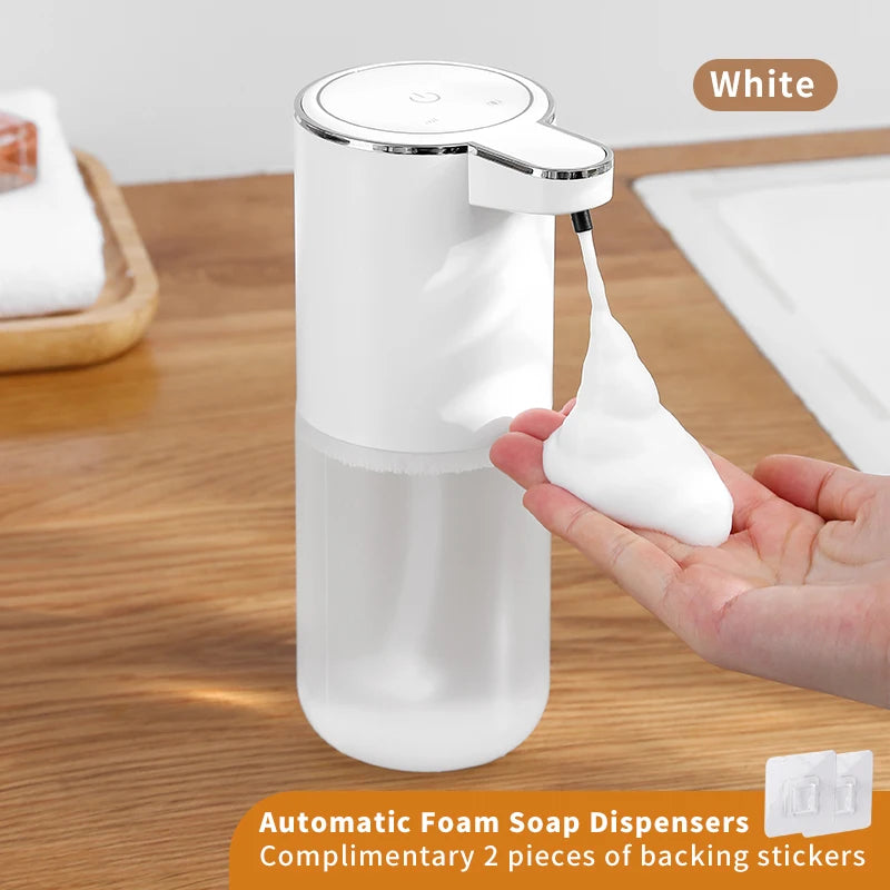 Automatic Soap Dispenser Touchless Foaming Soap Dispenser 380ml USB Rechargeable Electric 4 Level Adjustable Foam Soap Dispenser