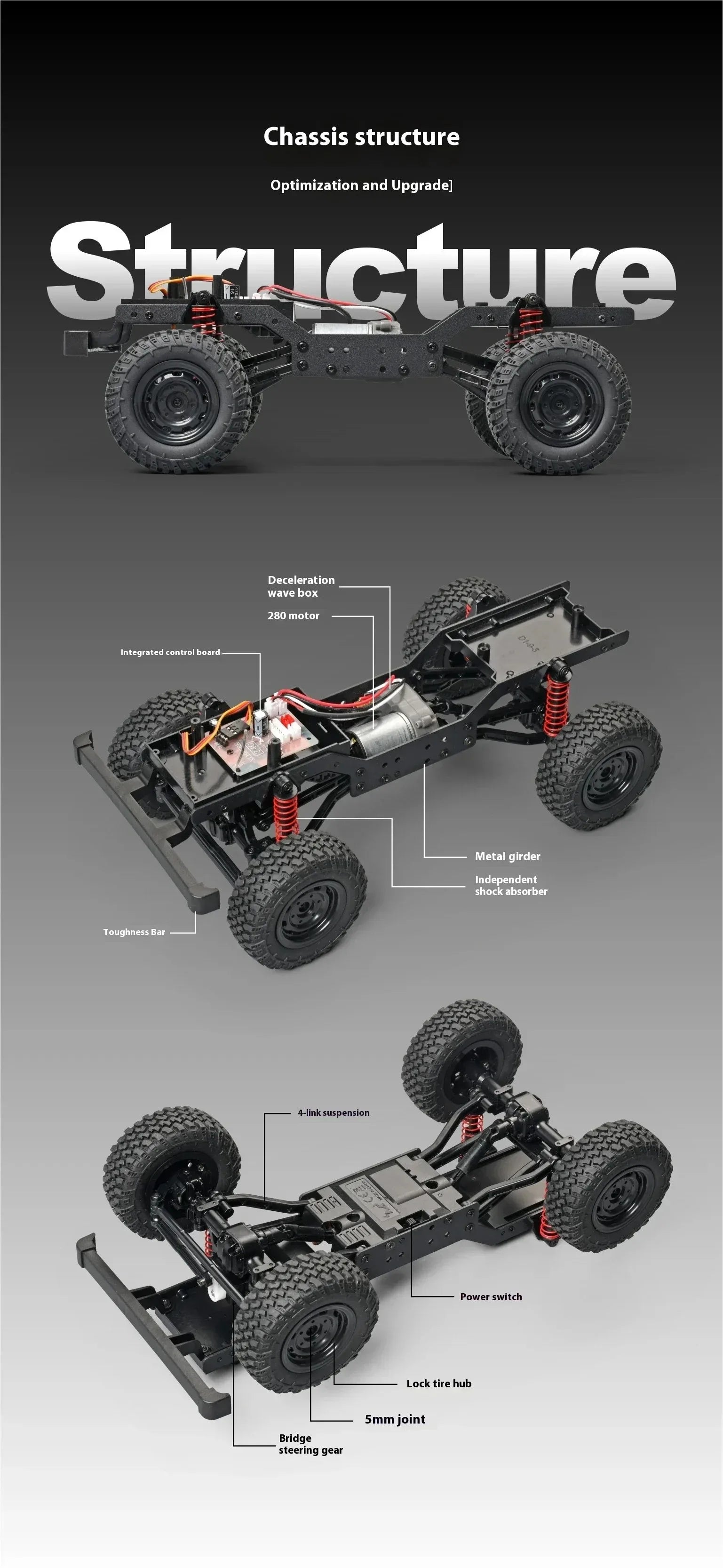 MN98 MN99S 2.4G RC Car 1/12 MN Model RTR Version Rock Crawler Defender 4x4 Off-Road Truck Remote Control Toys For Kid Gift
