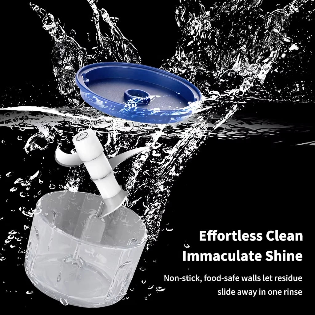 Electric Garlic Masher, Meat Grinder, 260ML Rechargeable Onion, Vegetable, Chili Grinder, Kitchen Blender