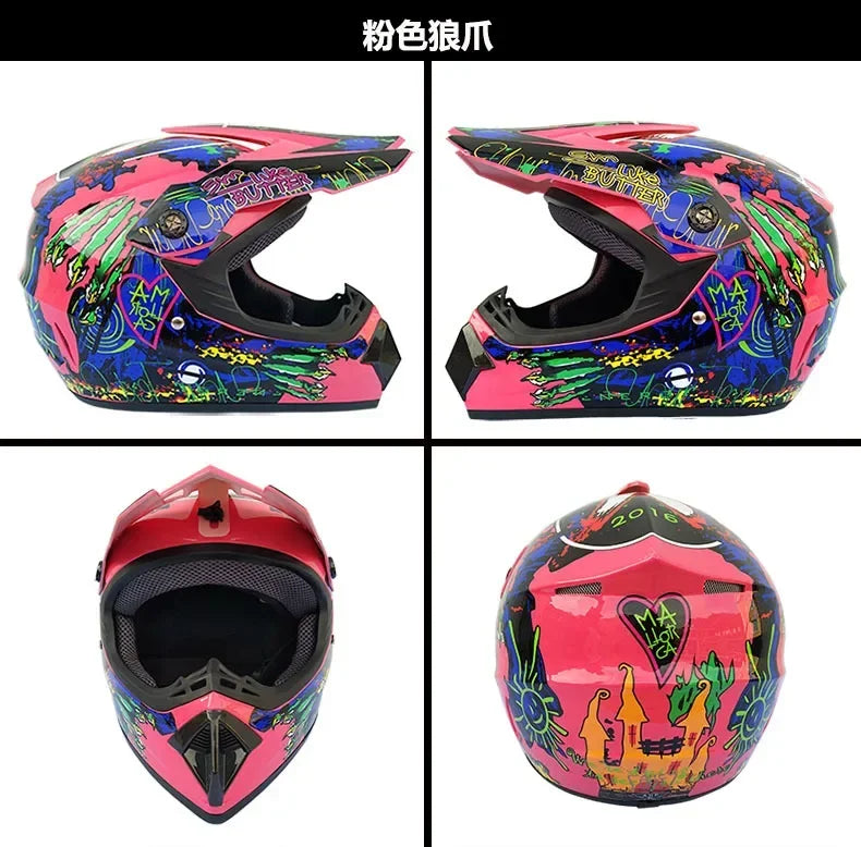 Casco Integral Moto Todoterreno | Downhill y Cross - ¡Incluye 3 Regalos!