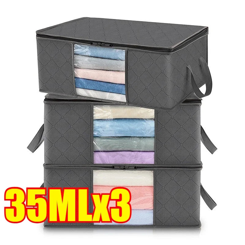 Bolsa de Almacenamiento Plegable para Ropa y Mantas