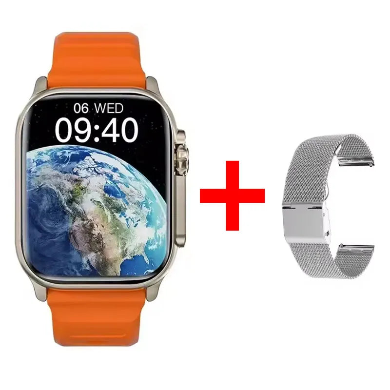 Watch 10 Ultra Smart Watch 49mm 2026 New NFC Men Women GPS Track Bluetooth Call BT Music Games Wireless Charging Smartwatch