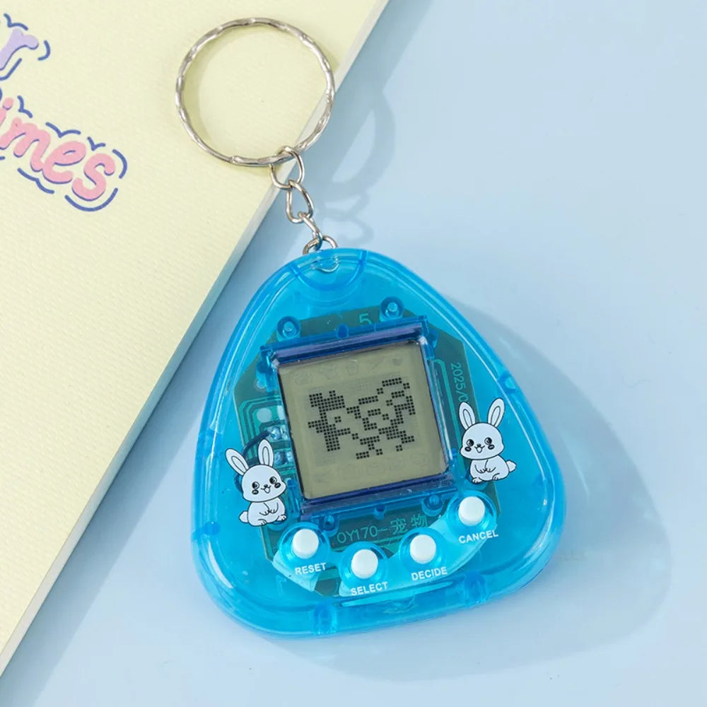 Multilingual Virtual Electronic Pet Tamagotchi Toy, Pixel Screen Digital Animal Game Machine, Kids Gift