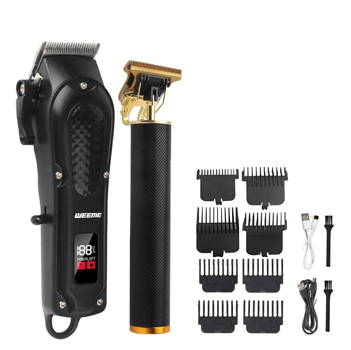 2026 Hair Cutting Machine Electric Vintage Hair Clipper Cordless Shaver Barber USB Fast Charging Hair Trimmer For Hairdresse