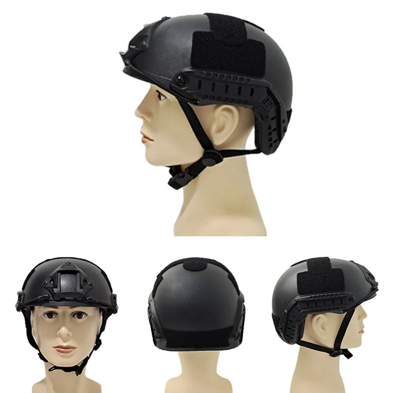 Tactical FAST Helmet MH PJ BJ Protective Helmet for Airsoft CS Paintball Outdoor Shooting Game ABS Protective Equipment