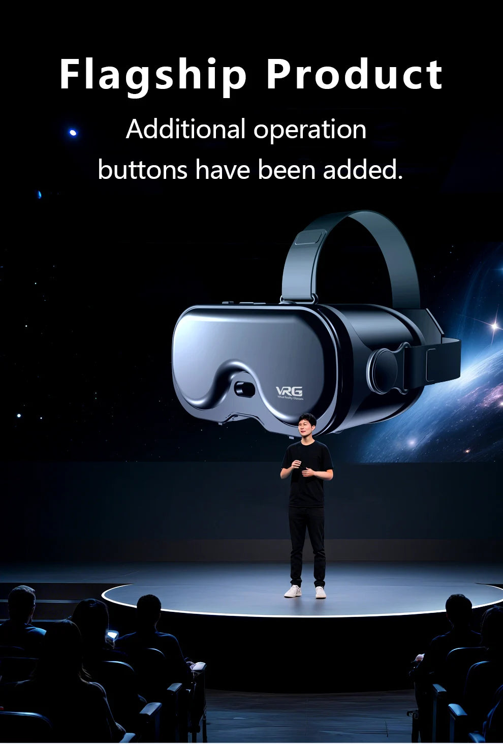 Cell Phone Virtual Reality 3D VR Glasses Helmet Headset Devices Lenses Goggle Smart Smartphone Mobile Realidade Game Viewer Viar