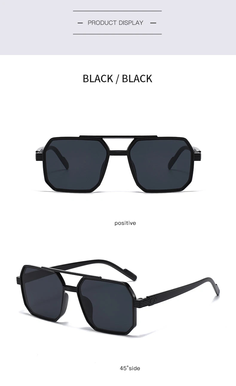 Anteojos Retro Marco Grande – Lente Antirreflejo Estilo Europeo