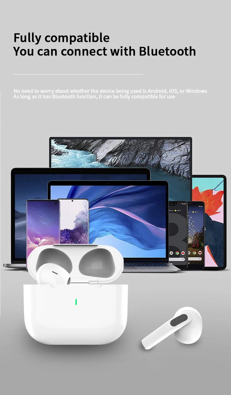 UEESFIT A6 TWS Bluetooth Earphone ENC Mini Wireless Earbuds Noise Cancelling Sport Headsets Gaming Headphone For Smartphone
