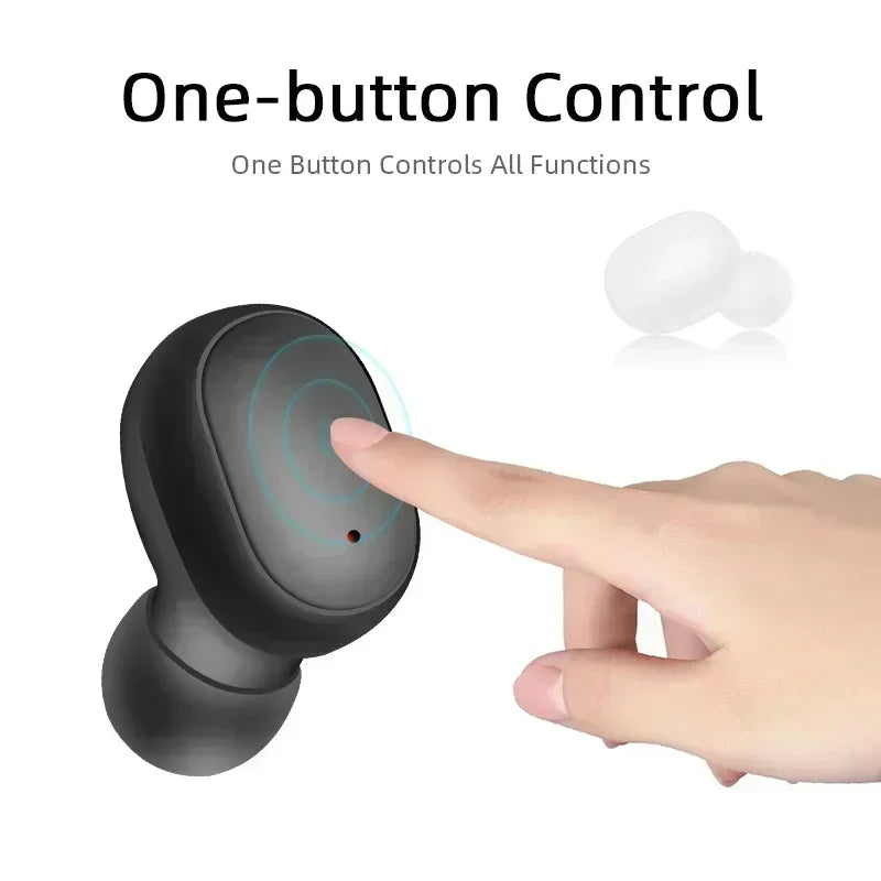 TWS Wireless Bluetooth Headset with Mic Earbuds Noice Cancelling Earphone Bluetooth Headphones For smartphones