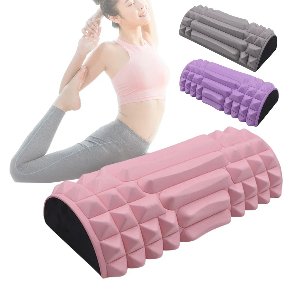 Foam Roller Massage Column High Density EVA Massage Roller Multi-Function Portable Muscle Roller Non Slip for Bodybuilding