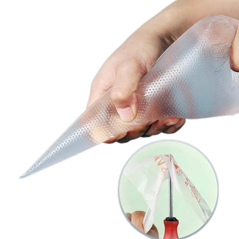 Disposable Piping Bags Cream Pastry Bags Cake Decorating Tool Cookie Cupcake Kitchen Baking Accessories Supplies 20-200Pcs ﻿