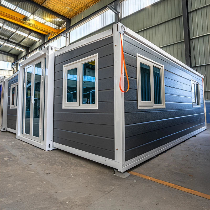 Prefab Container House 3 Bedroom Modular Homes Foldable Luxury  Quick Installation China Manufactured Kits