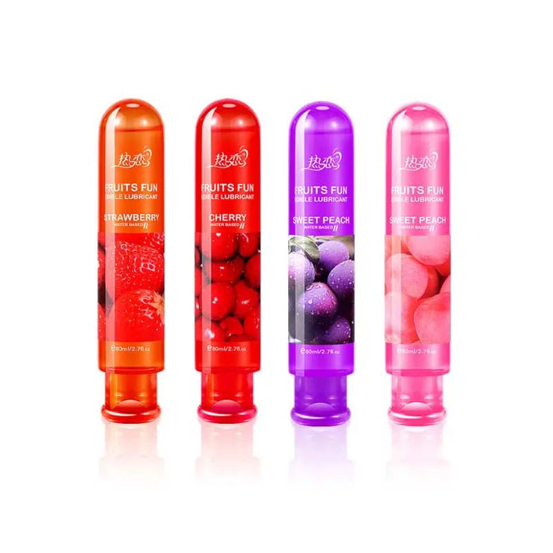 Fruity Love Gel Sex Lubricant Anal Lubrication for Intimate Sessions Combination Packaged Moisturizing Love Gel