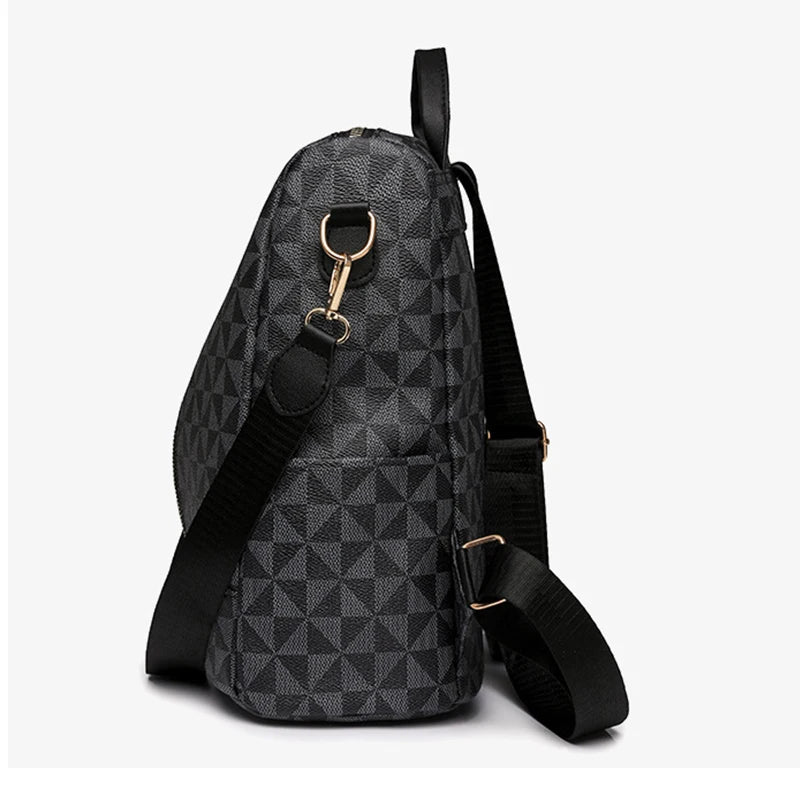 New 2026 large-capacity backpack, trendy European and American style shoulder bag, mother-daughter backpack, casual travel bag