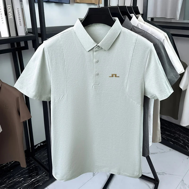 Polo Deportivo Hombre Manga Corta | Estampado Verano - Fresco y Versátil
