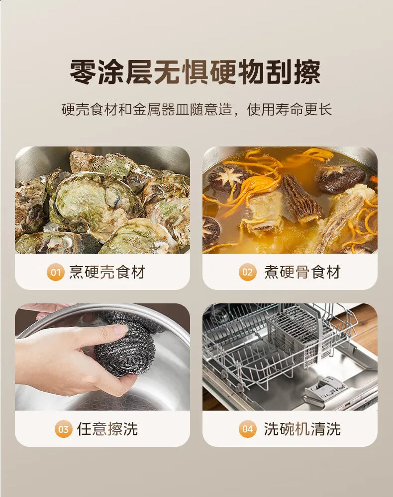 Midea 3L IH Rice Cooker 0 Coating 316L Honeycomb Inner Pot First-Class Energy Efficiency 220V