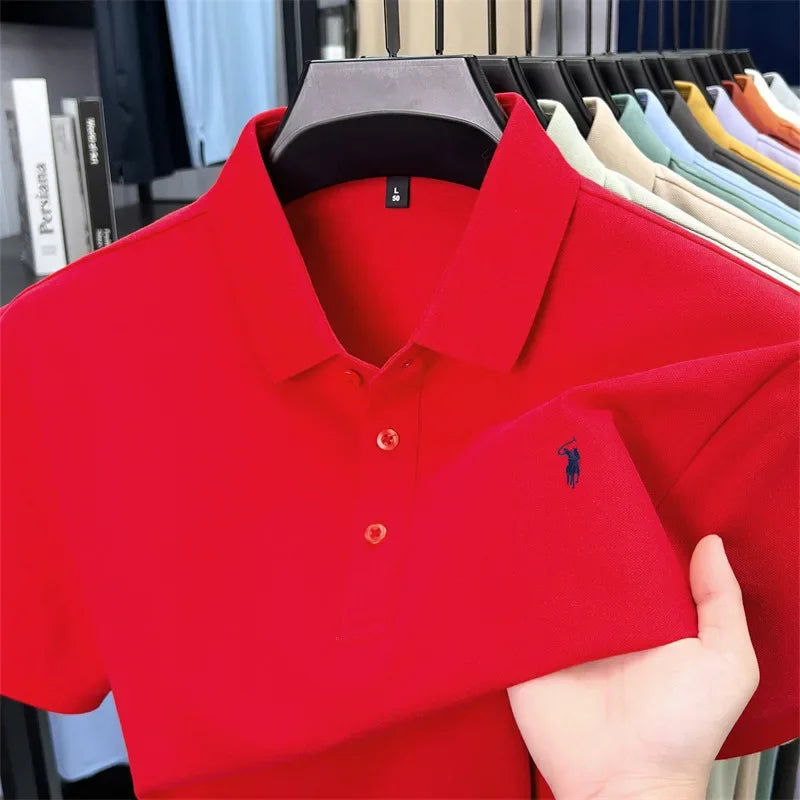Polo Premium Hombre Manga Corta | Lujo y Estilo - Perfecto para Verano