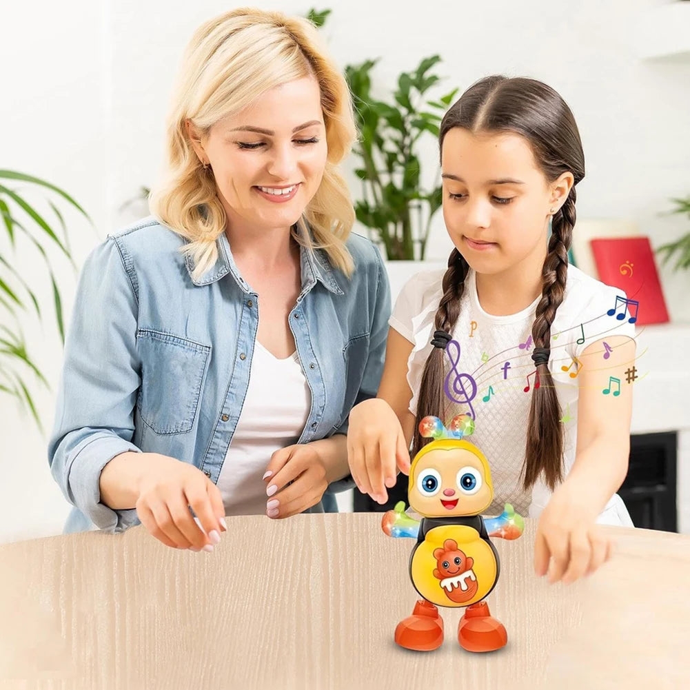 Cartoon Educational Toys with Lights & Music Interactive Singing Animal for Kids Christmas Birthday Gifts for Boys Girls