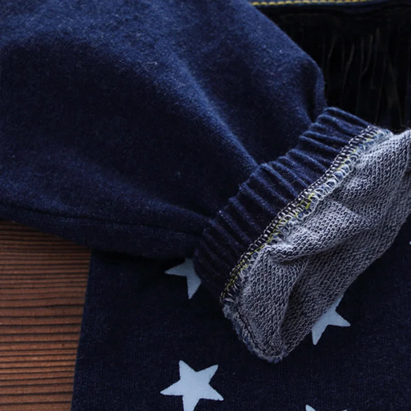 boys Spring fashion sets Children Boy 2PCS Clothing top and bottom Set Cotton Denim Coat +Solid Jeans Pants Baby Boys Outfits