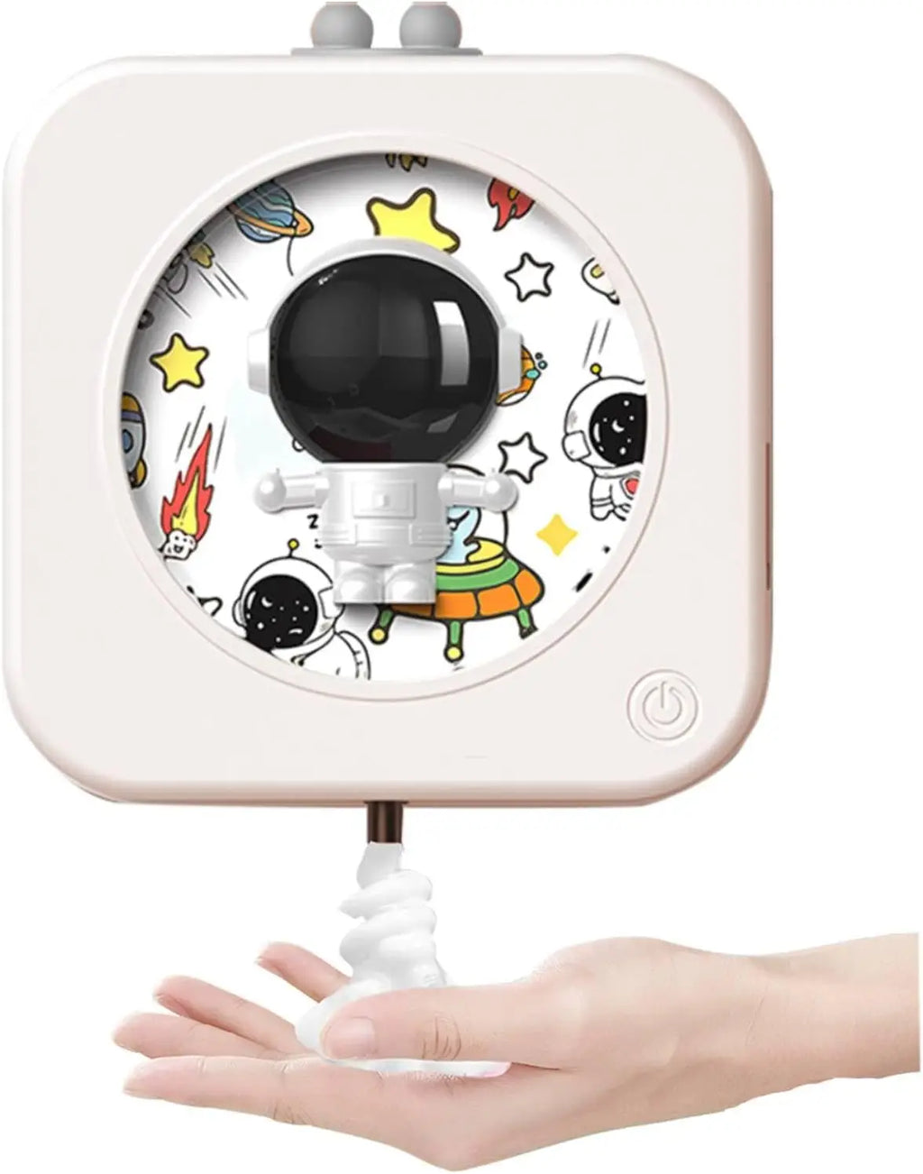 Automatic Soap Dispenser Touchless Auto Foaming Soap Dispenser Hands Free Wall Mount Astronaut Smart Electric Soap Dispensers