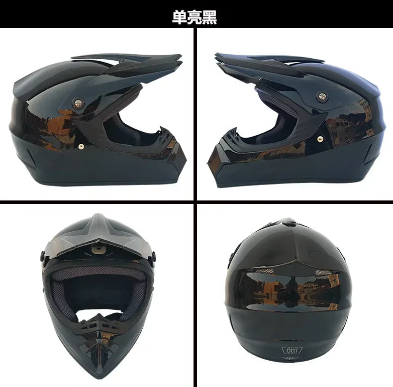 Casco Integral Moto Todoterreno | Downhill y Cross - ¡Incluye 3 Regalos!