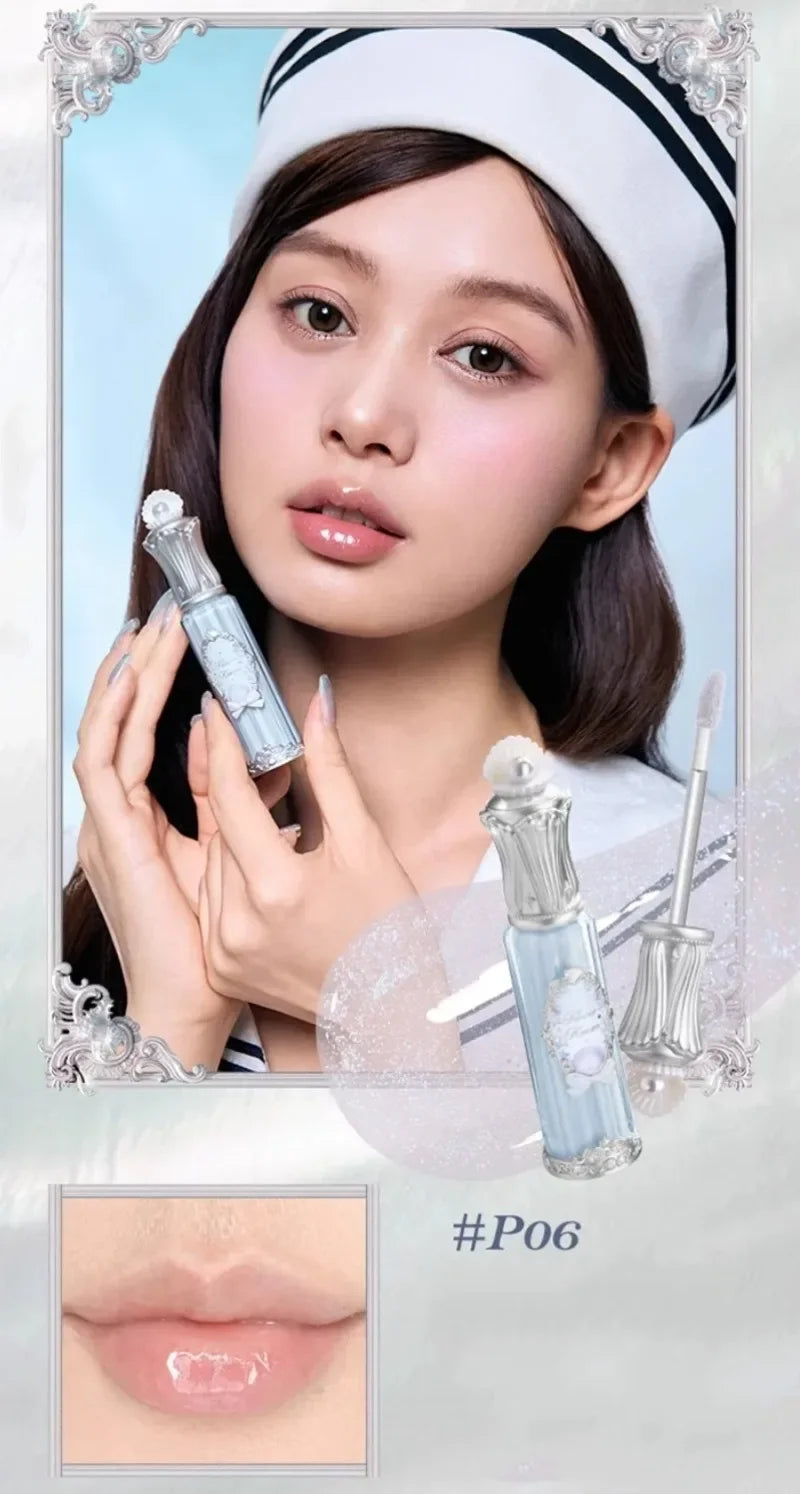Flower knows bunny Collection Makeup Set Eyeshadow Palette Blush Lip Gloss Makeup Bag Matte Glow Shimmer Eye Shadow Kit