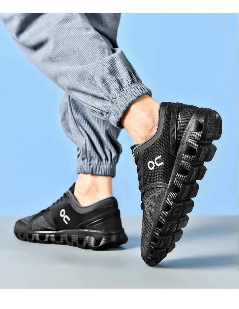 Men's Breathable Casual Sneakers Air Mesh Running Shoes Lightweight Summer Outdoor Sports Zapatillas for Male Large Size 39-46