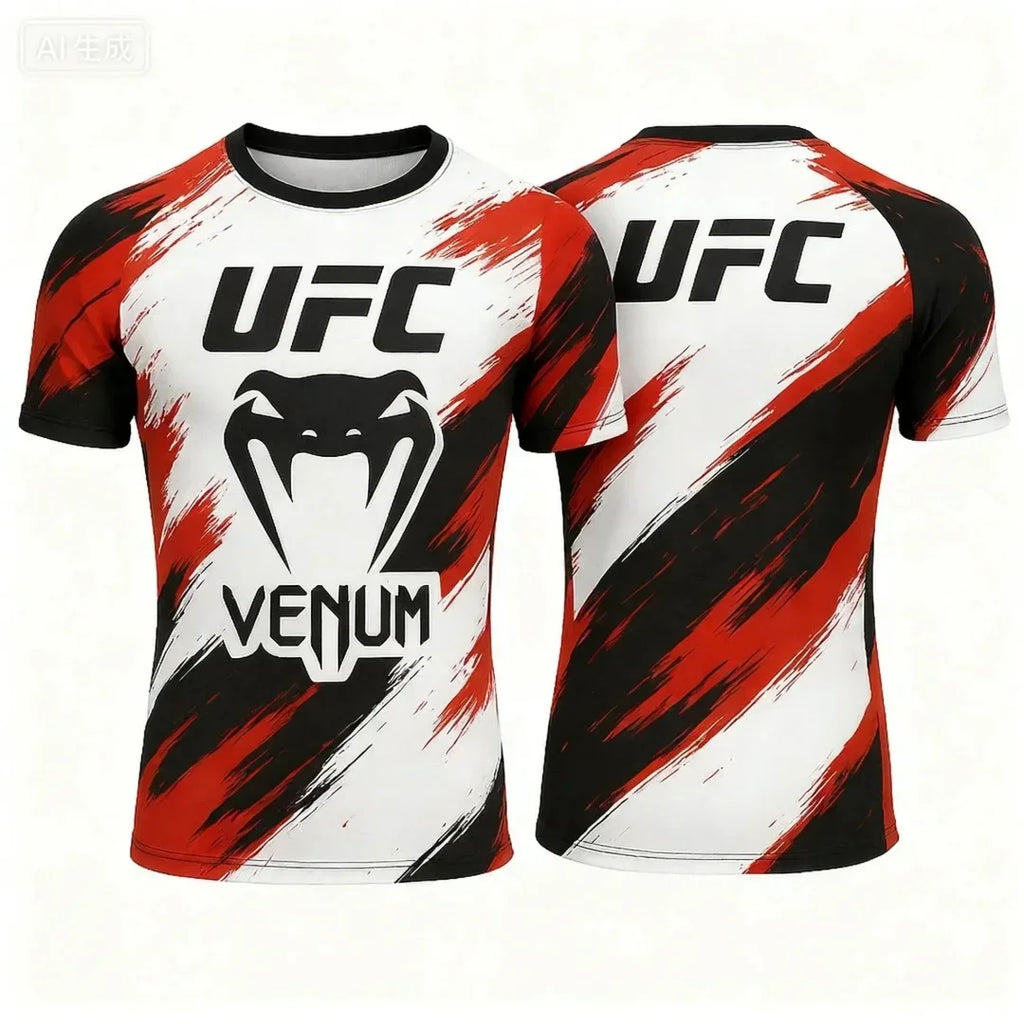 Remera Deportiva Hombre - Secado Rápido Estilo UFC
