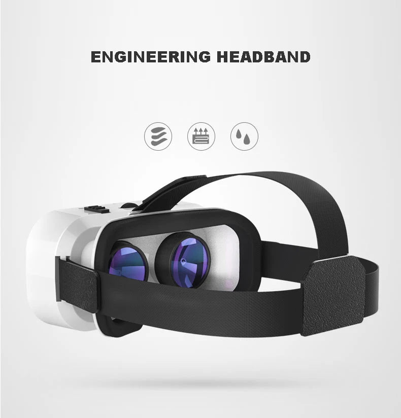 VR Glasses 3D Virtual Reality Smart Phone Mobile Smartphones 7 Inch Headset Helmet Game Wirth Real Viar Goggles Lenses Devices