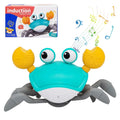 Fun Dancing Crab Run Away Toy For Babies Crawling Interactive Escape Crabs Baby Birthday Thanksgiving Christmas Gift No Battery