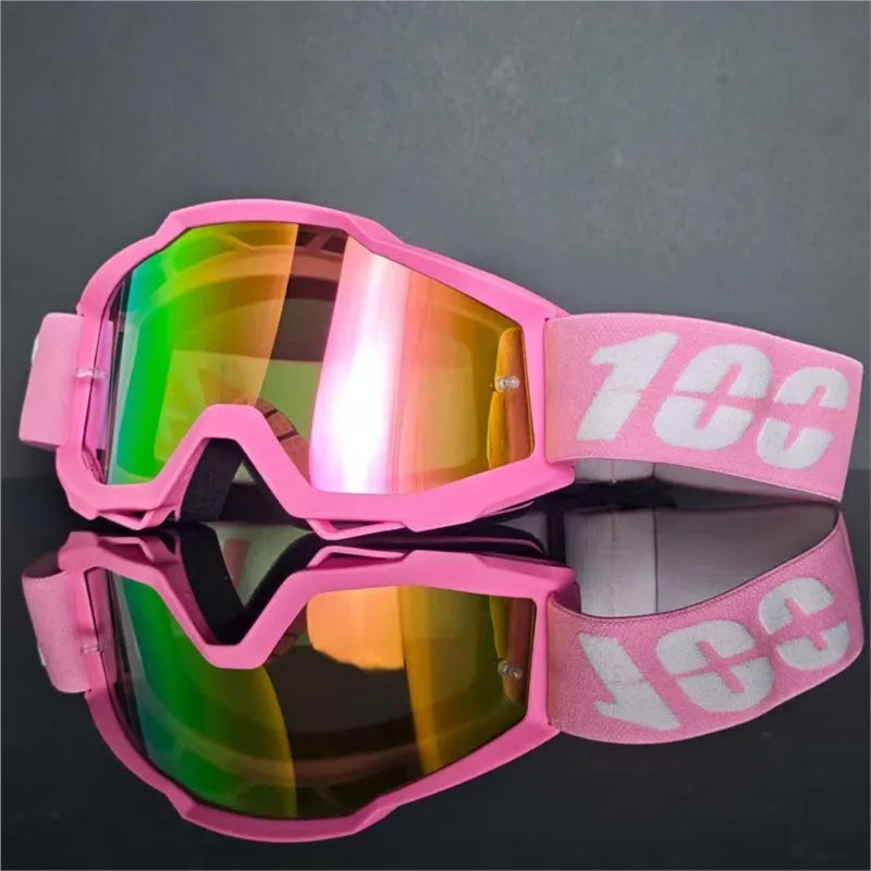 Gafas Motocross Universales – Lente PC Antipolvo y Viento Moto