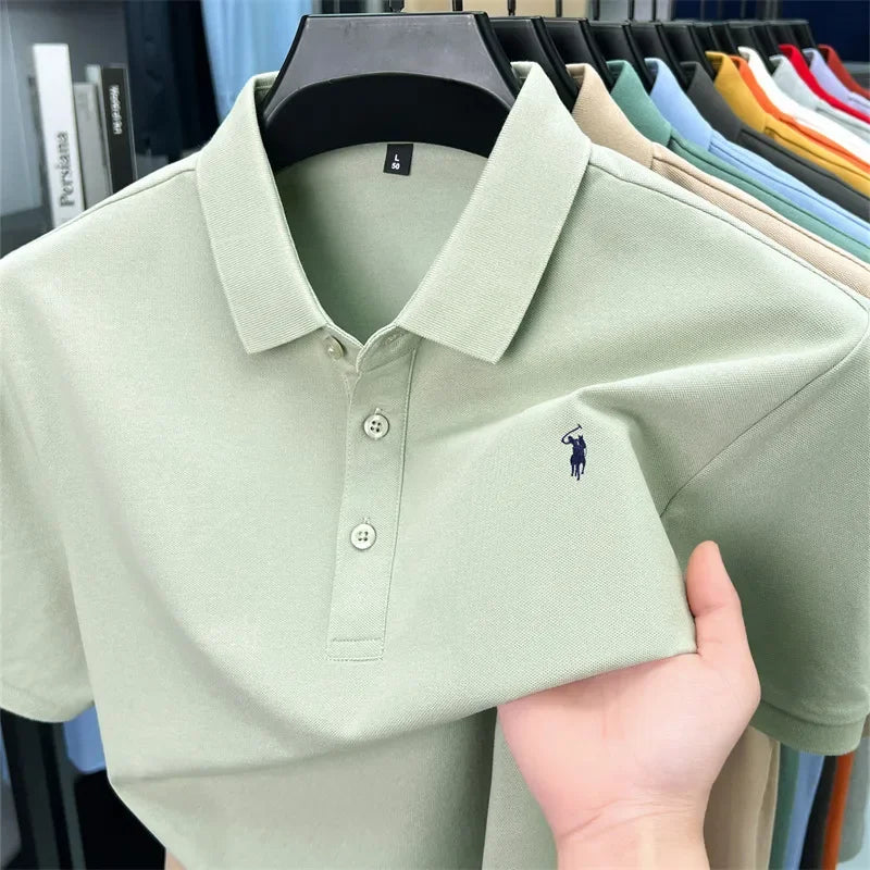 Polo Premium Hombre Manga Corta | Lujo y Estilo - Perfecto para Verano