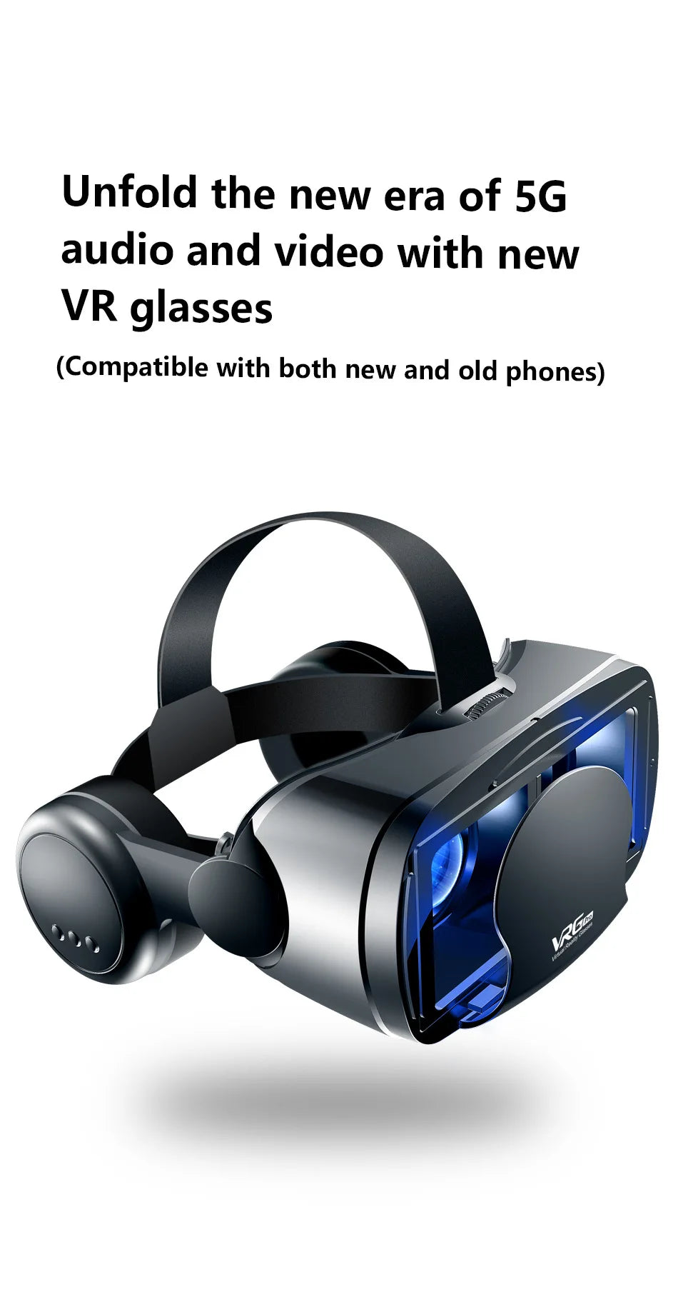 Cell Phone Virtual Reality 3D VR Glasses Helmet Headset Devices Lenses Goggle Smart Smartphone Mobile Realidade Game Viewer Viar