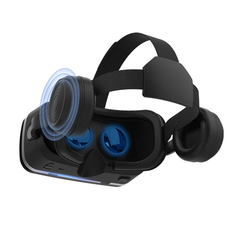 Virtual Reality VR Glasses 3D Headset Devices Viar Helmet Goggles Lenses Smart For Smartphones Phone Mobile Realidade Headphone