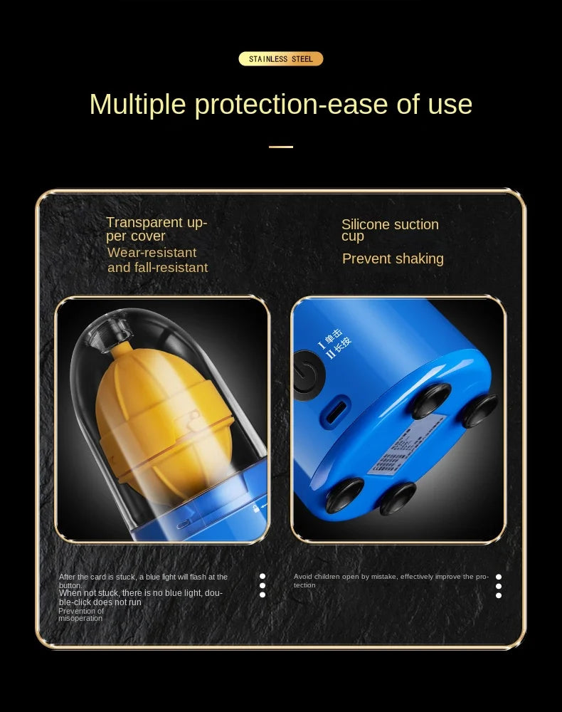 Electric Portable Automatic Egg Beater Egg Yolks and Egg Whites Mixer USB Rechargeable Spinner Shaker Kitchen Cooking Tools