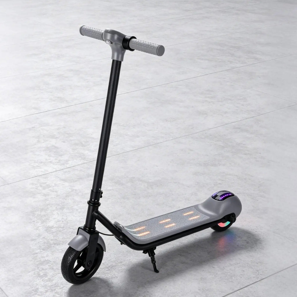 Kids Ride on Electric Scooter with Aluminum Frame and IPX5 Waterproof for Outdoor Play Time