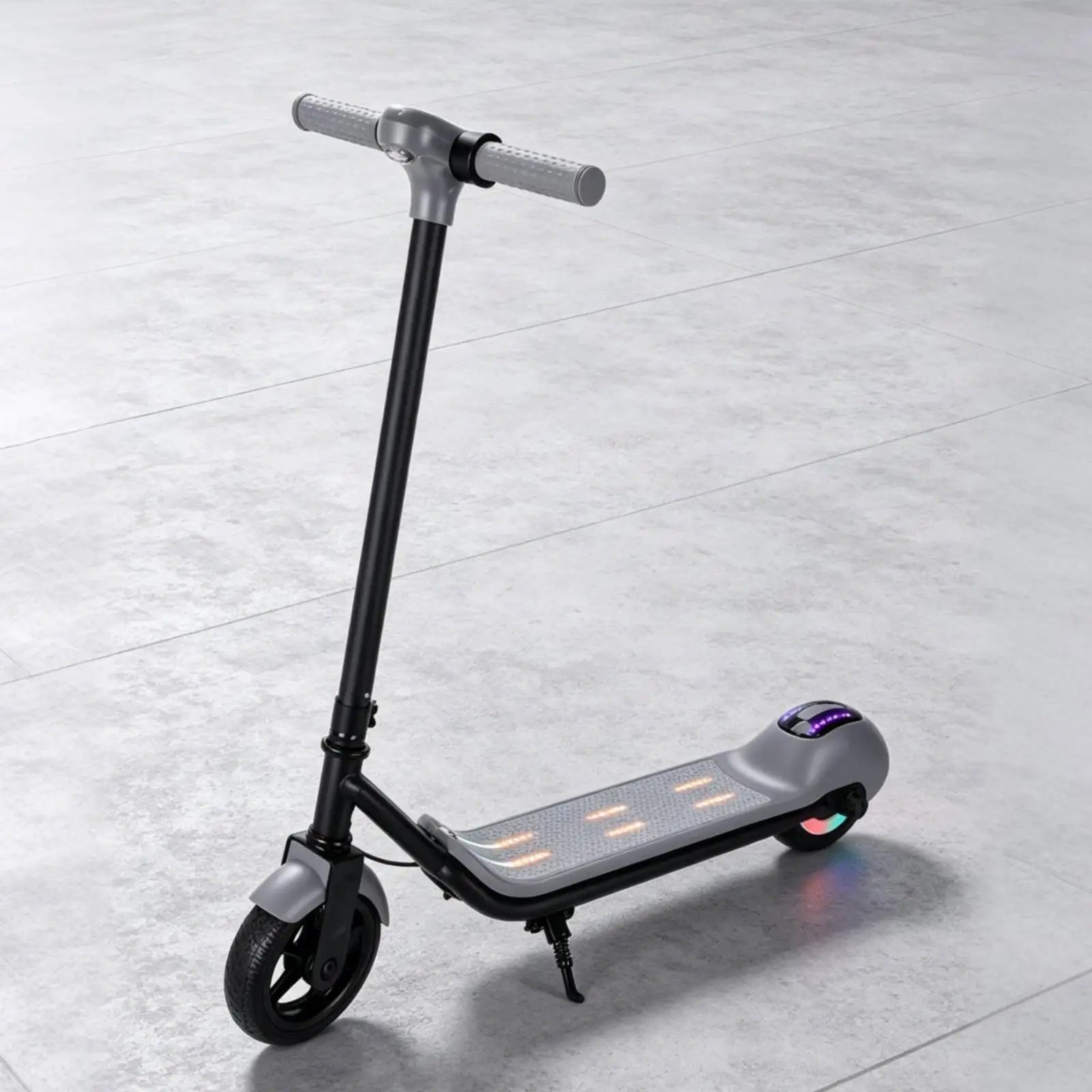 Kids Ride on Electric Scooter with Aluminum Frame and IPX5 Waterproof for Outdoor Play Time