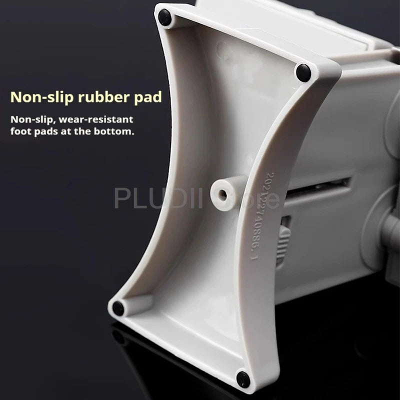 Double Head Automatic Dumpling Maker Machine 2 In 1 Press Dual Slot Design for Home Use ABS Manual Folding Dumpling Press Tool