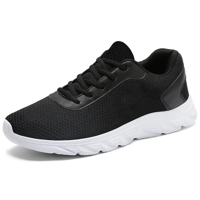 2026 Men's Sneakers Thick Sole Comfortable Casual Shoes Lightweight Breathable Fashion Running Shoes Luxury Male Tenis Masculino
