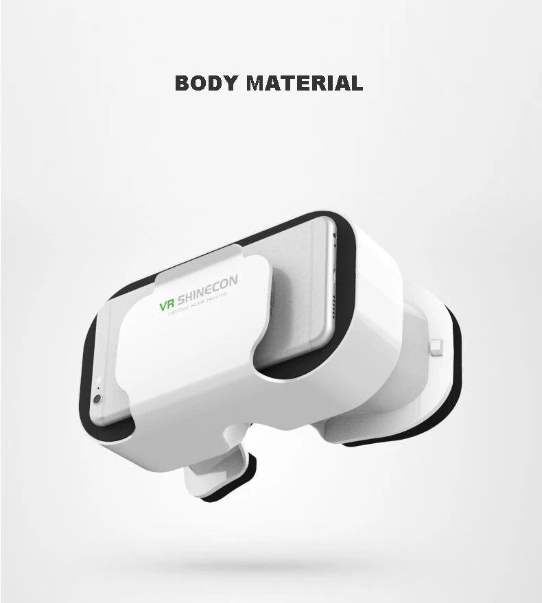 VR Glasses 3D Virtual Reality Smart Phone Mobile Smartphones 7 Inch Headset Helmet Game Wirth Real Viar Goggles Lenses Devices